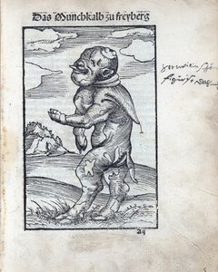 Monk Calf of Freiberg (Das Moenchskalb zu Freiberg) by Lucas the Elder Cranach