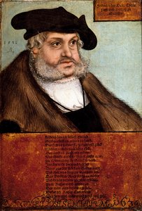 Portrait of Frederic III the Wise, Grand Elector of Saxony