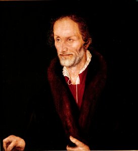 Portrait of Philippe Melanchton by Lucas the Elder Cranach