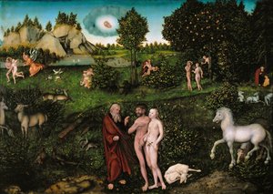Paradise by Lucas the Elder Cranach