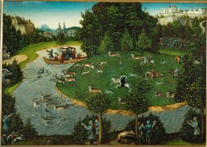 The Staghunt of Elector Friedrich der Weise of Saxony