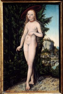 Venus Standing in a Landscape