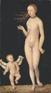 Venus and Cupid by Lucas the Elder Cranach