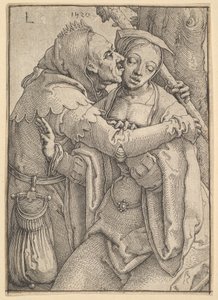 A Fool and a Woman by Lucas van Leyden