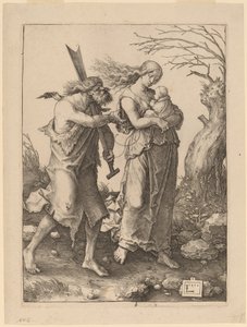 Adam and Eve after Their Expulsion from Paradise