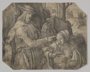 Christ Appearing to St. Mary Magdalene as a Gardener