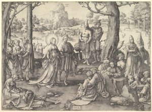 Dance of St. Mary Magdalene by Lucas van Leyden