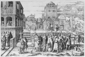 The Great Ecce Homo by Lucas van Leyden