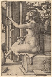 Justice by Lucas van Leyden