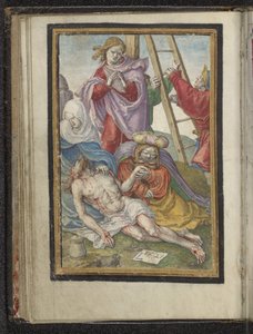 Descent from the Cross (Passion of Christ) by Lucas van Leyden
