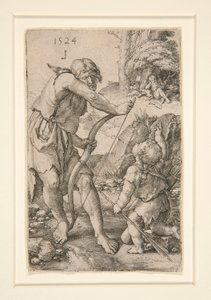 Lamech and Cain by Lucas van Leyden
