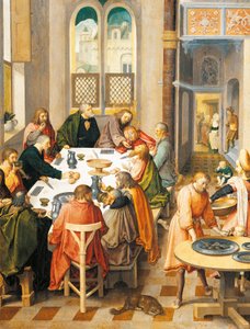 Last Supper, by Lucas van Leyden by Lucas van Leyden