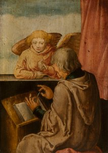 Saint Matthew by Lucas van Leyden