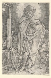 St. Anthony by Lucas van Leyden
