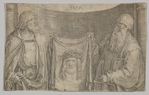 Sts. Peter and Paul with the Vernicle by Lucas van Leyden