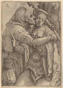 The Fool and the Woman by Lucas van Leyden