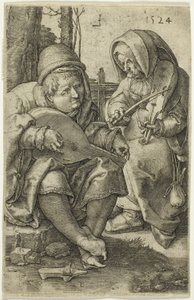 The Musicians by Lucas van Leyden
