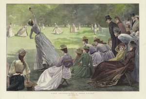 Lady Cricketers: A Good Catch by Lucien Davis