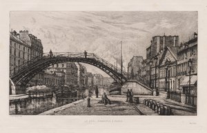 The Quai Jemmapes in Paris by Lucien Gautier