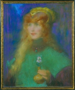 Princess with Orchids