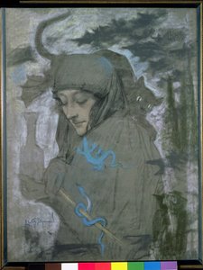 The Sorceress by Lucien Levy Dhurmer