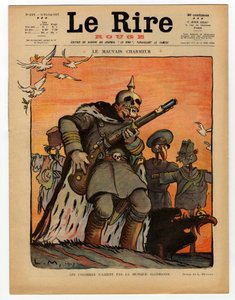 Cover of Le Rire rouge, Satirical in Colors