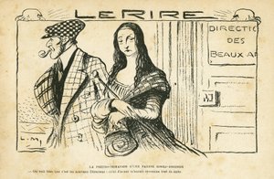 Illustration in Le Rire