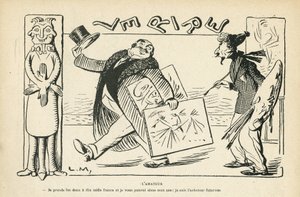 Illustration in Le Rire, 02/03/12 - The Amateur