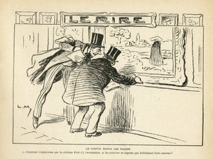 Illustration in Le Rire, 20/04/12 - The review of exhibitions - Art, Painting exhibitions, Cartoon exhibitions - Art reviews