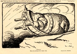 Le Rire Rouge, Satirical in Black and White by Lucien Metivet