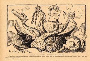 Le Rire rouge, Satirical in Black and White