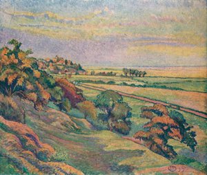 Rye from Cadborough, Sunset