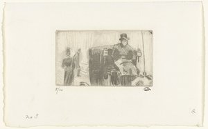 Carriage in the rain