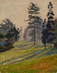 The Pagoda, Kew by Lucien Pissarro