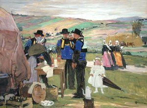 Brittany Pardon by Lucien Simon