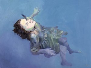 Girl Floating