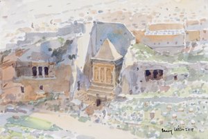 Ancient Tombs in the Kidron Valley, Jerusalem