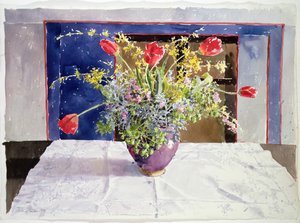 Spring Flowers in a Vase