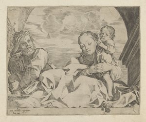 Holy Family under an Arch