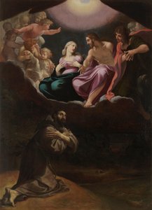 Saint Francis of Assisi in the Portiuncula