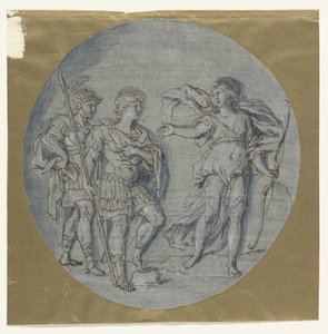 Diana Speaks to Aeneas and Achates by Ludovico Gimignani