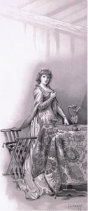 Lady Capulet: Go waken Juliet, go and trim her up (illustration from Romeo and Juliet)