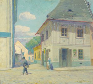 House on Butcher Street in Košice