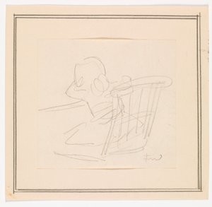 Girl Sitting on a Chair