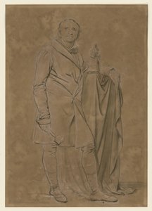 The Sculptor Gottfried Schadow by Ludwig Buchhorn