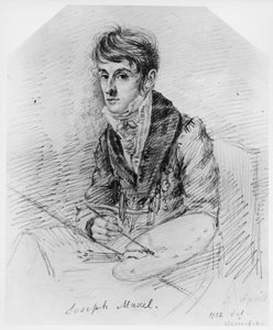 Portrait of the painter Josef Muxel by Ludwig Emil Grimm
