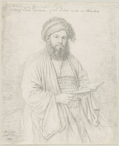 The Carmelite Father Wolfgang Bock in Oriental Costume