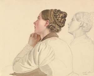 Studies of a Woman Praying