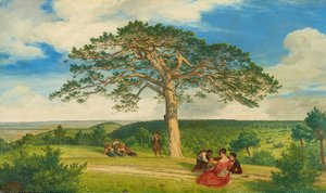 The Broad Pine Next to the Brühl near Mödling, 1838