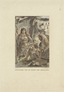 Family in Their Hut by Ludwig Gottlieb Portman